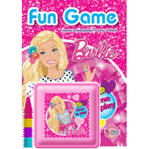Barbie: เกมกระดานแสนสนุก 7 แบบ 7 สไตล์ + กล่องลูกเต๋า ตัวเดิน